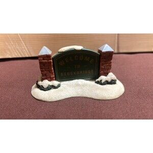 Hawthorne Village Welcome  To Stonebridge Christmas Sign